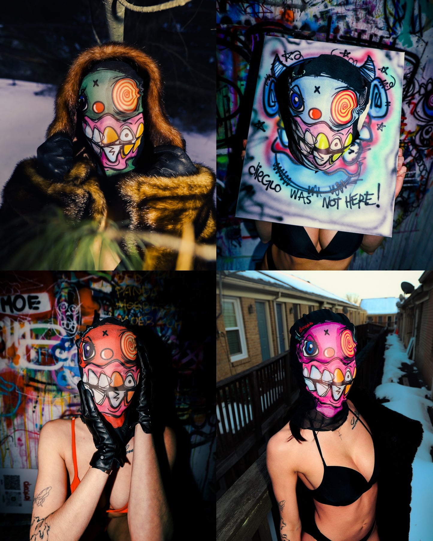 “NO FACE NO CASE” MESH MASK
