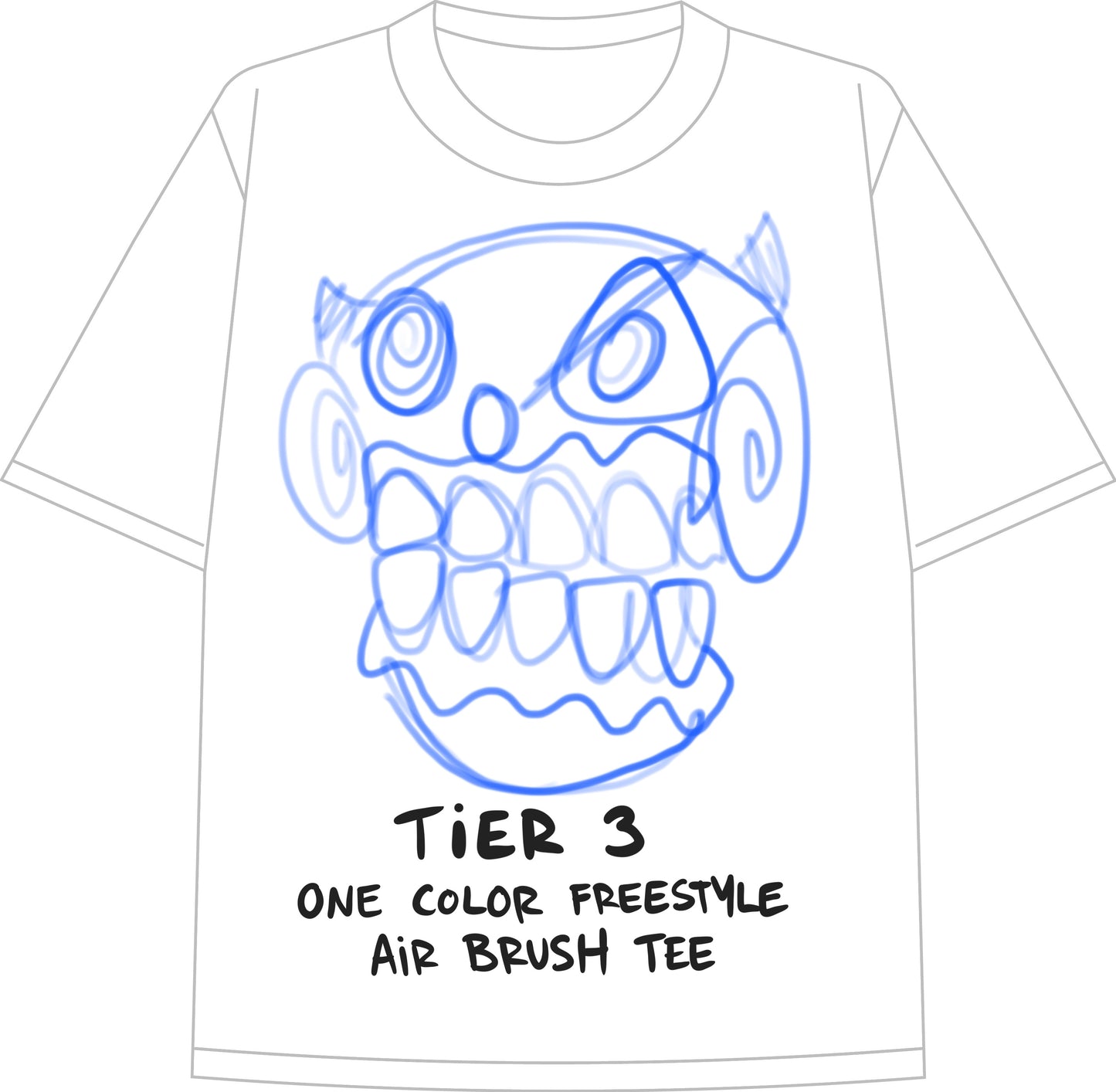 Custom Air Brush Tee (Tier 3)