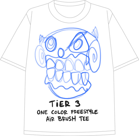 Custom Air Brush Tee (Tier 3)