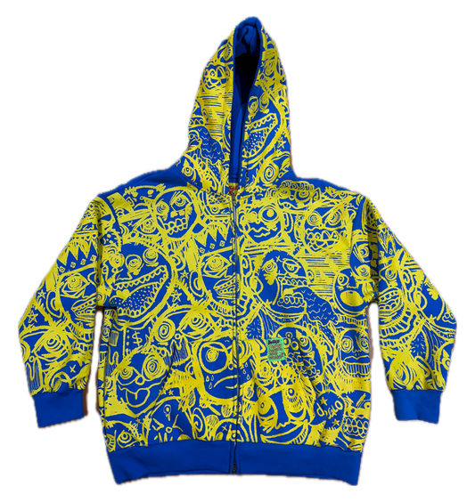 Blue & Yellow Hoodie (Limited)