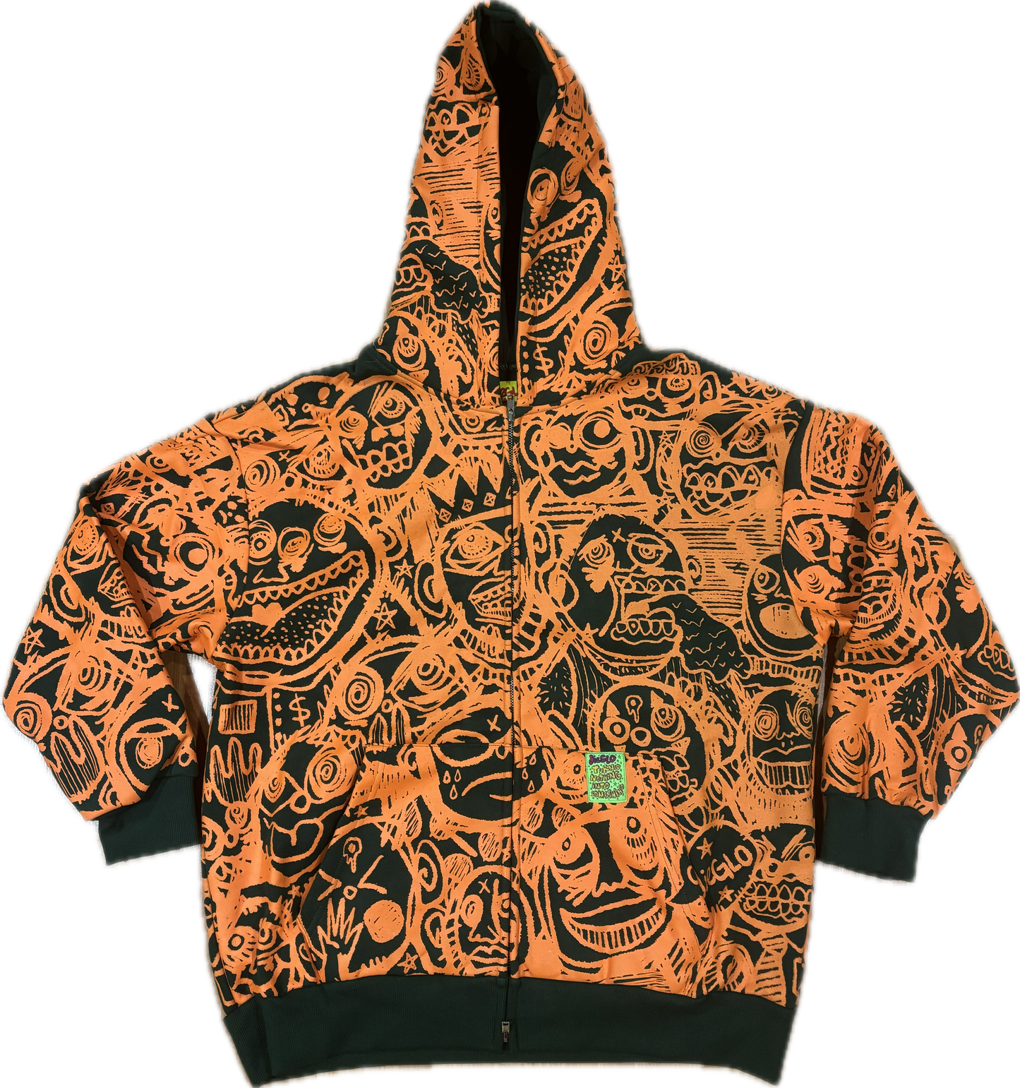 Green & Orange Hoodie (Limited)